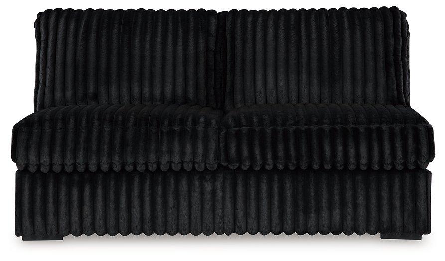 Midnight-Madness Sectional with Chaise Discounted - Jax Mattress (Jacksonville, FL)