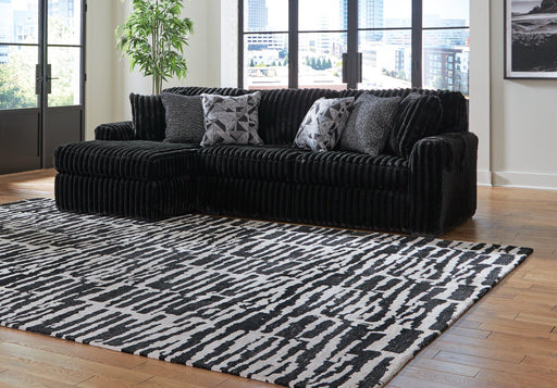 Midnight-Madness Sectional Sofa with Chaise Discounted - Jax Mattress (Jacksonville, FL)