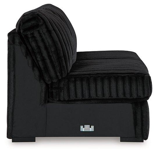 Midnight-Madness Sectional with Chaise Discounted - Jax Mattress (Jacksonville, FL)