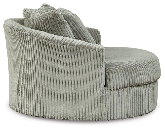 Lindyn Oversized Swivel Accent Chair Discounted - Jax Mattress (Jacksonville, FL)