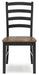 Wildenauer Dining Chair - Jax Mattress (Jacksonville, FL)