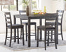 Bridson Counter Height Dining Table and Bar Stools (Set of 5) - Jax Mattress (Jacksonville, FL)