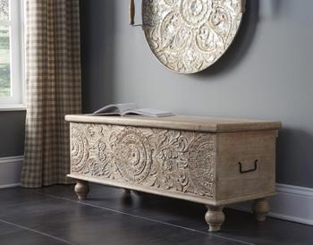 Fossil Ridge Storage Bench - Jax Mattress (Jacksonville, FL)