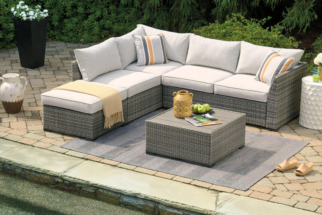 Cherry Point 4-piece Outdoor Sectional Set - Jax Mattress (Jacksonville, FL)