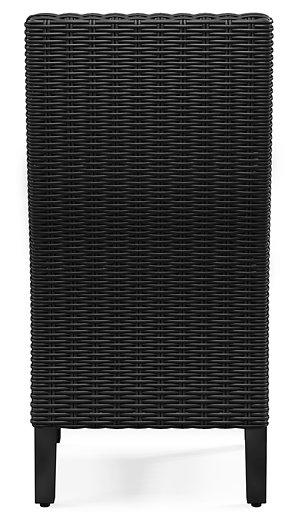 Beachcroft Outdoor Side Chair with Cushion (Set of 2) - Jax Mattress (Jacksonville, FL)