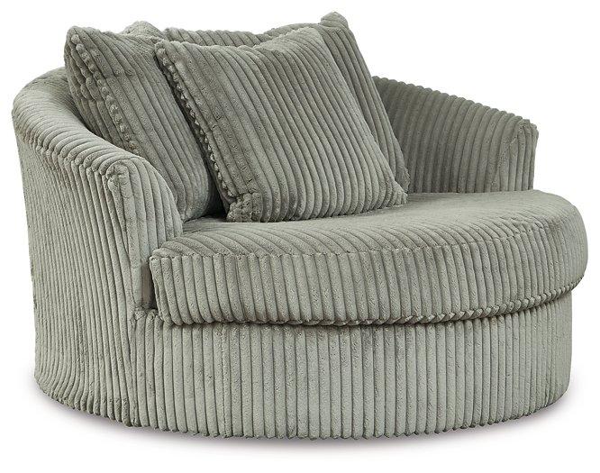 Lindyn Oversized Swivel Accent Chair Discounted - Jax Mattress (Jacksonville, FL)