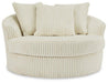 Lindyn Oversized Swivel Accent Chair Discounted - Jax Mattress (Jacksonville, FL)