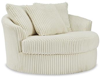 Lindyn Oversized Swivel Accent Chair Discounted - Jax Mattress (Jacksonville, FL)