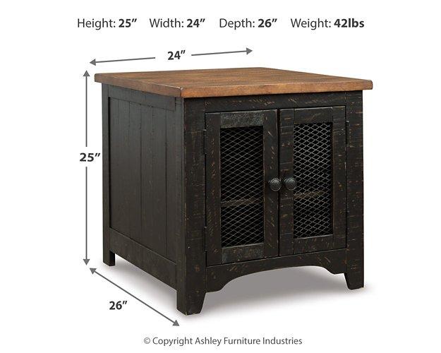 Valebeck End Table - Jax Mattress (Jacksonville, FL)