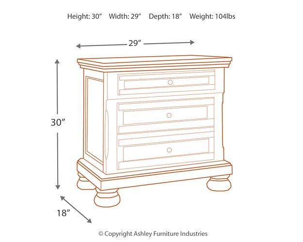 Flynnter Nightstand - Jax Mattress (Jacksonville, FL)