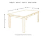 Ralene Dining Extension Table - Jax Mattress (Jacksonville, FL)
