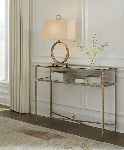 Cloverty Sofa Table - Jax Mattress (Jacksonville, FL)