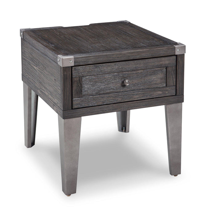 Todoe End Table with USB Ports & Outlets - Jax Mattress (Jacksonville, FL)