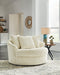 Lindyn Oversized Swivel Accent Chair Discounted - Jax Mattress (Jacksonville, FL)