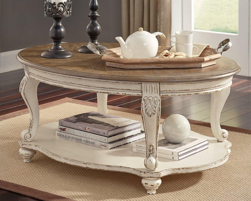 Realyn Coffee Table - Jax Mattress (Jacksonville, FL)