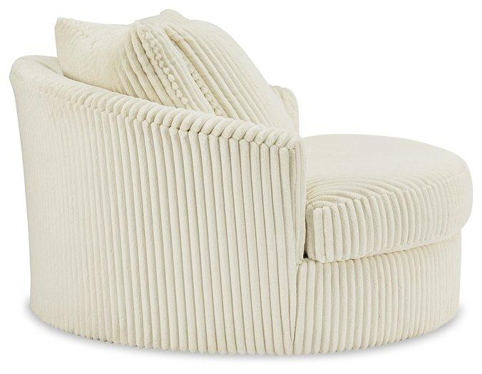 Lindyn Oversized Swivel Accent Chair Discounted - Jax Mattress (Jacksonville, FL)