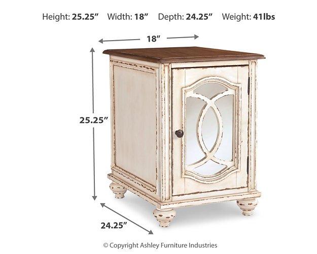 Realyn Chairside End Table - Jax Mattress (Jacksonville, FL)