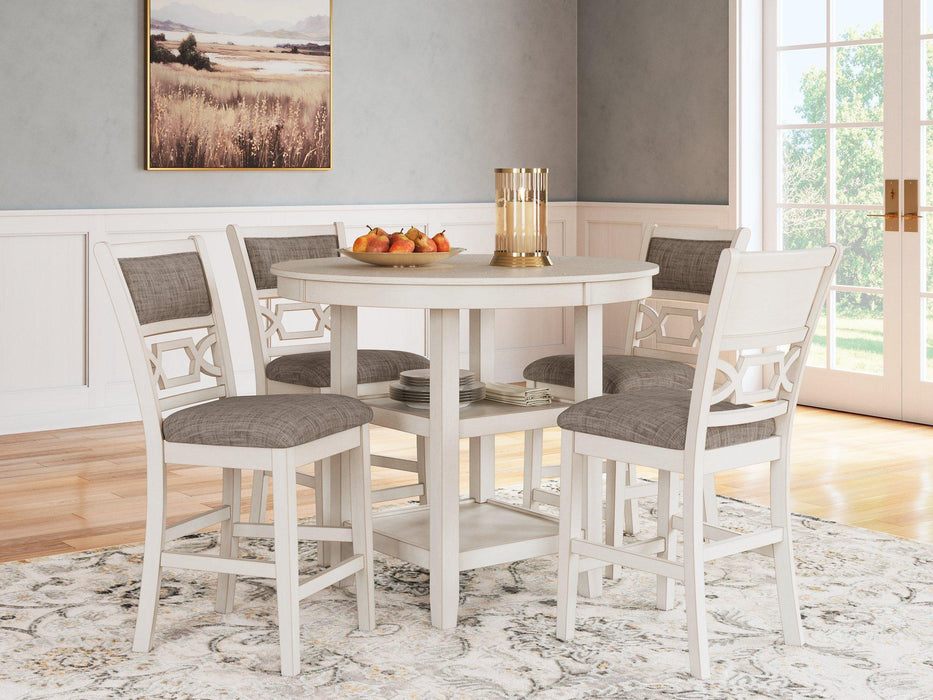 Erinberg Counter Height Dining Table and 4 Barstools (Set of 5) - Jax Mattress (Jacksonville, FL)