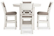 Erinberg Counter Height Dining Table and 4 Barstools (Set of 5) - Jax Mattress (Jacksonville, FL)