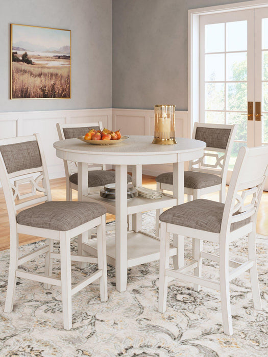 Erinberg Counter Height Dining Table and 4 Barstools (Set of 5) - Jax Mattress (Jacksonville, FL)