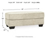 Monaghan Ottoman - Jax Mattress (Jacksonville, FL)