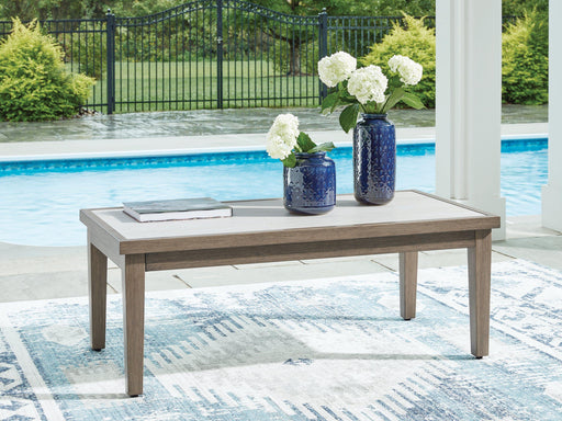 Rainier Ranch Outdoor Coffee Table - Jax Mattress (Jacksonville, FL)