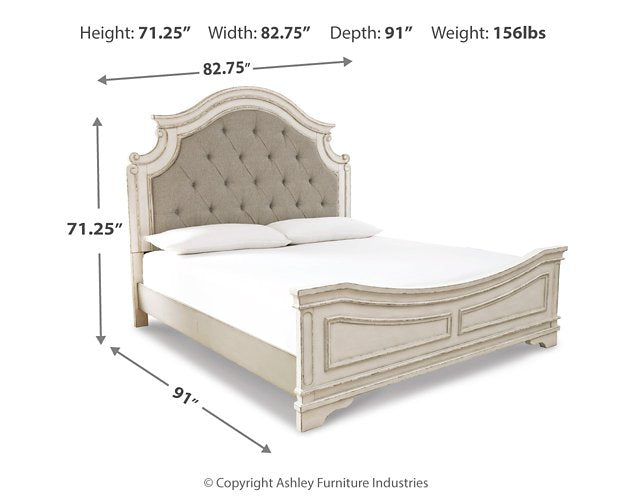 Realyn Upholstered Bed - Jax Mattress (Jacksonville, FL)