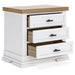 Ashbryn 3 drawer nightstand - Jax Mattress (Jacksonville, FL)