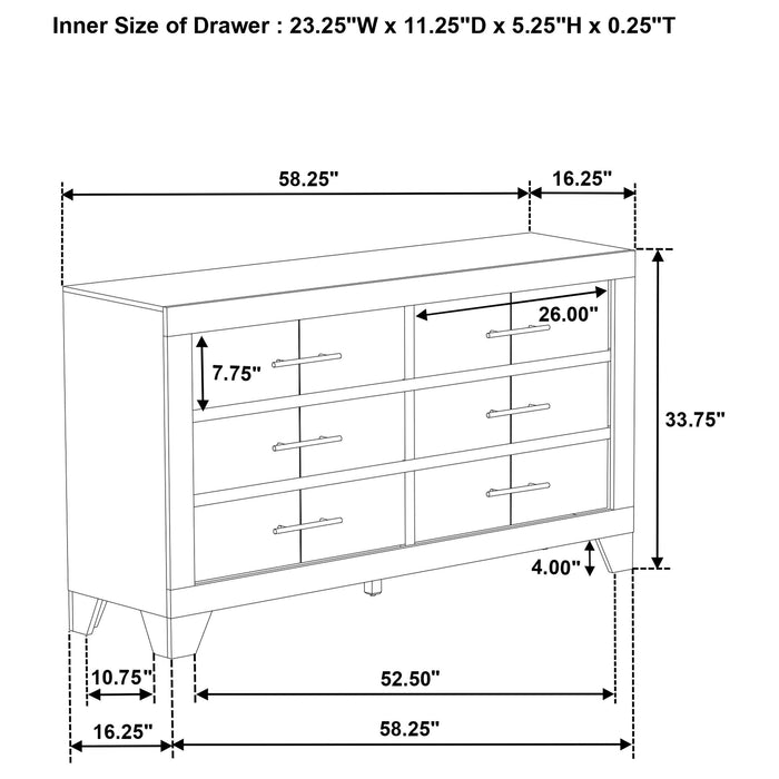 Trenton Dressers - Jax Mattress (Jacksonville, FL)