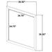 Oakglen Dresser Mirrors - Jax Mattress (Jacksonville, FL)