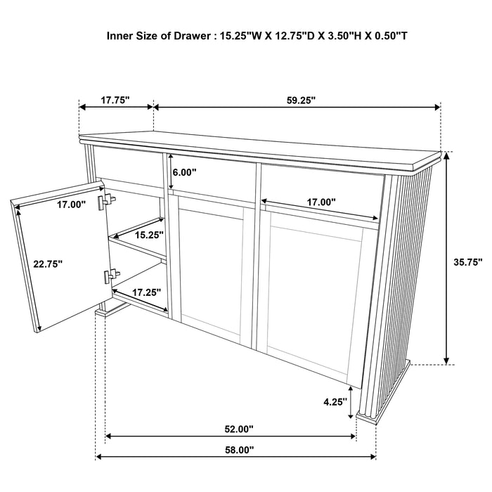 Adina Sideboards - Jax Mattress (Jacksonville, FL)