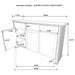 Adina Sideboards - Jax Mattress (Jacksonville, FL)