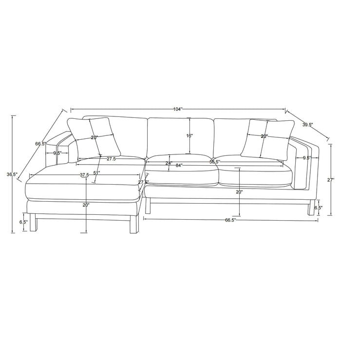 Geneva Stationary Sectionals - Jax Mattress (Jacksonville, FL)