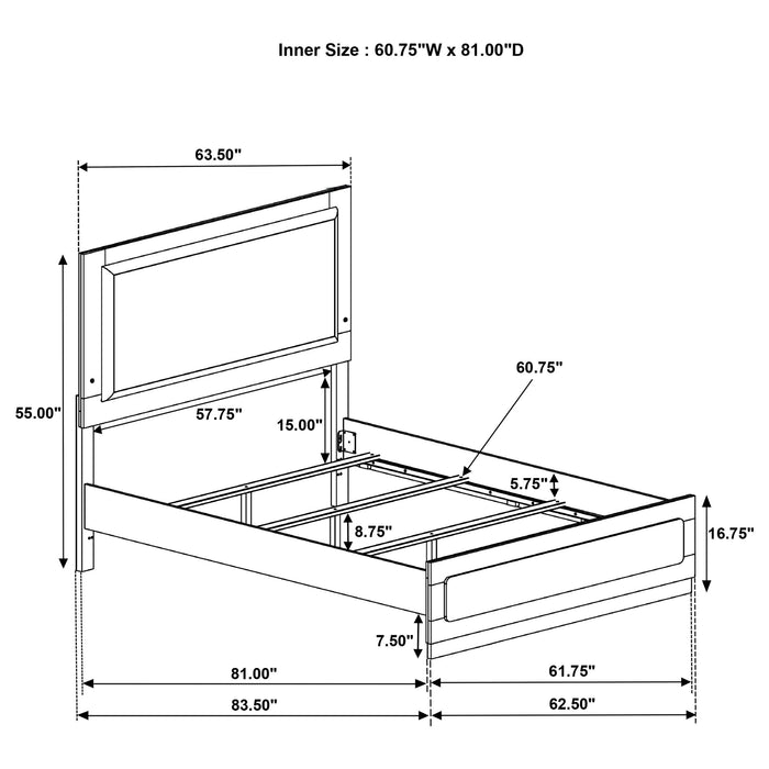 Caraway 5 Pc Bedroom Set - Jax Mattress (Jacksonville, FL)