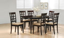 Gabriel Oval Dining Table Cappuccino - Jax Mattress (Jacksonville, FL)