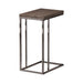 Pedro Expandable Top Accent Table Weathered Grey and Black - Jax Mattress (Jacksonville, FL)