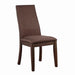 Spring Creek Upholstered Side Chairs Rich Cocoa Brown (Set of 2) - Jax Mattress (Jacksonville, FL)