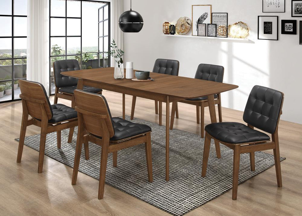 Redbridge Butterfly Leaf Dining Table Natural Walnut - Jax Mattress (Jacksonville, FL)