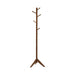 Devlin Coat Rack with 6 Hooks Walnut - Jax Mattress (Jacksonville, FL)