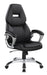 Bruce Adjustable Height Office Chair Black and Silver - Jax Mattress (Jacksonville, FL)