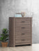 Brantford 4-drawer Chest Barrel Oak - Jax Mattress (Jacksonville, FL)