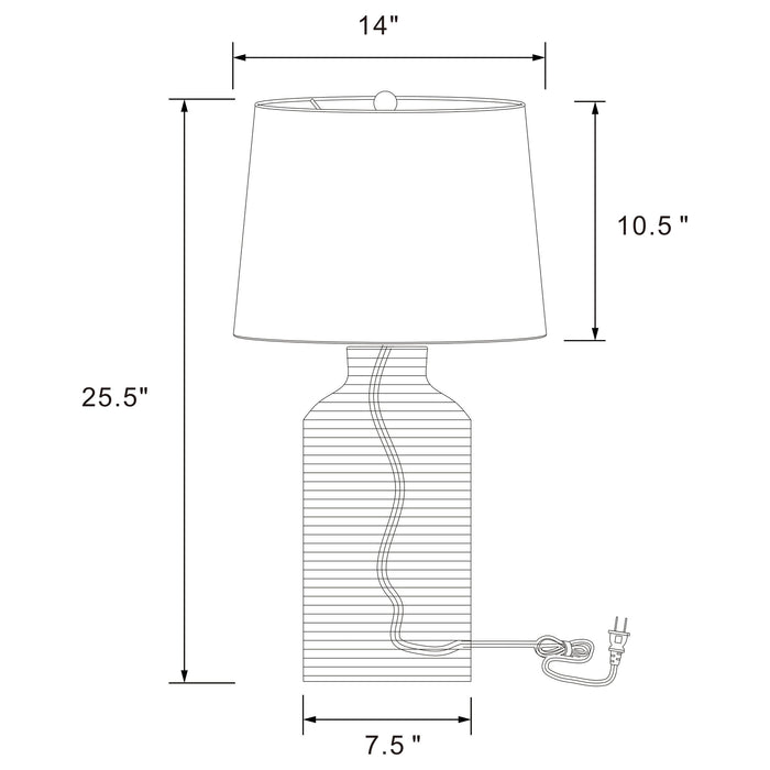Nairobi Table Lamps - Jax Mattress (Jacksonville, FL)