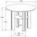 Ottowa Counter Height Dining Tables - Jax Mattress (Jacksonville, FL)