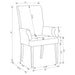 Herran Arm Chairs - Jax Mattress (Jacksonville, FL)