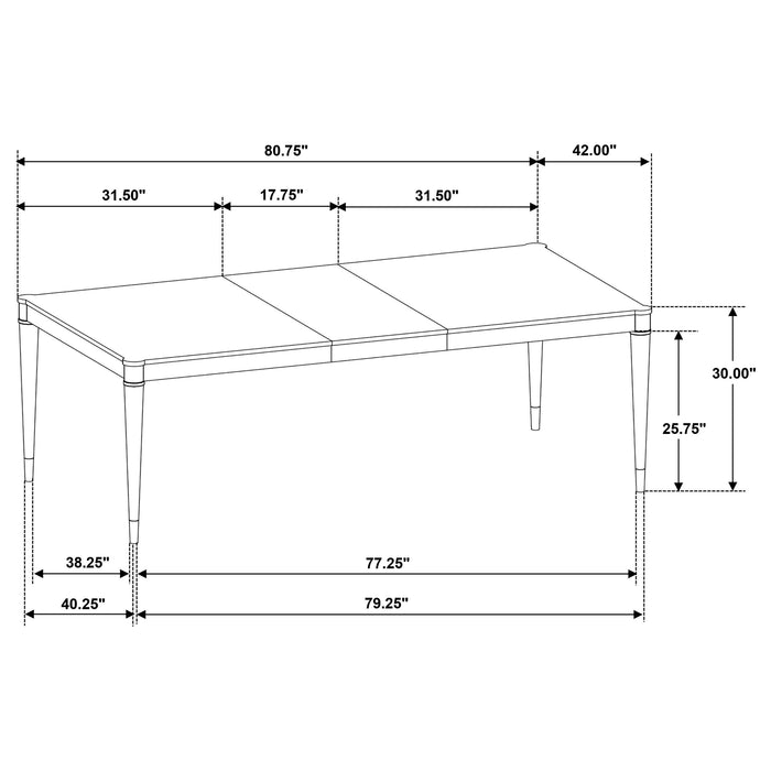 Reseda Dining Tables - Jax Mattress (Jacksonville, FL)