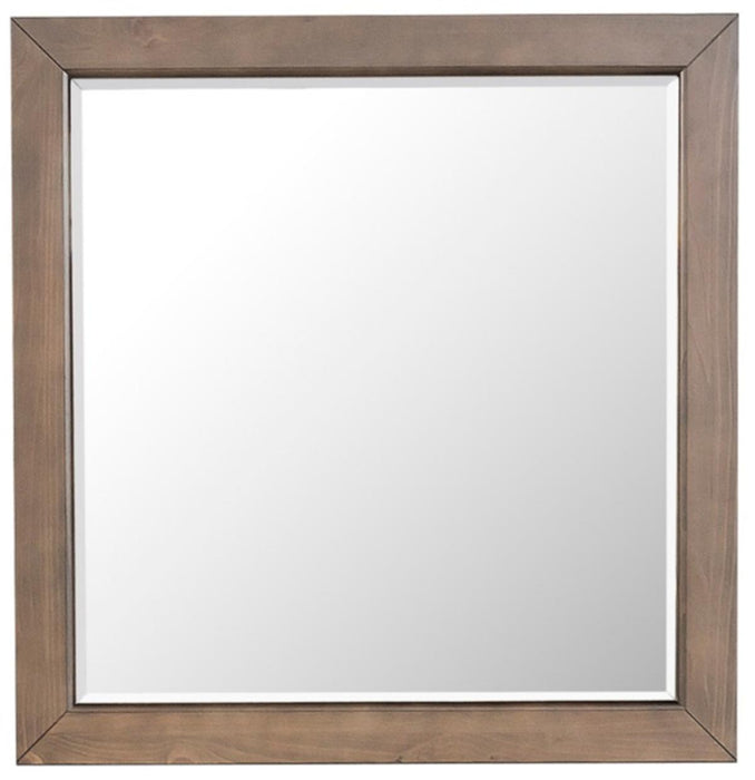 Bracco Mirror in Rustic Brown 1769-6 - Jax Mattress (Jacksonville, FL)