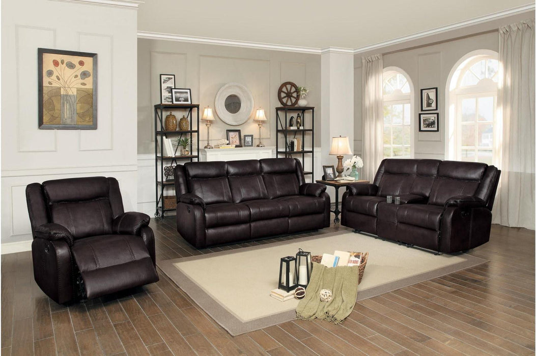 Jude Glider Recliner Chair in Brown 8201BRW-1 - Jax Mattress (Jacksonville, FL)