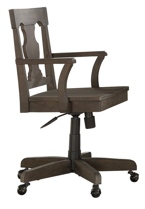 Toulon Office Chair in Wire-Brushed 5438-SW - Jax Mattress (Jacksonville, FL)