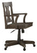 Toulon Office Chair in Wire-Brushed 5438-SW - Jax Mattress (Jacksonville, FL)