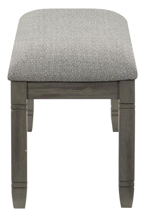 Granby Bench in Antique Gray 5627GY-13 - Jax Mattress (Jacksonville, FL)